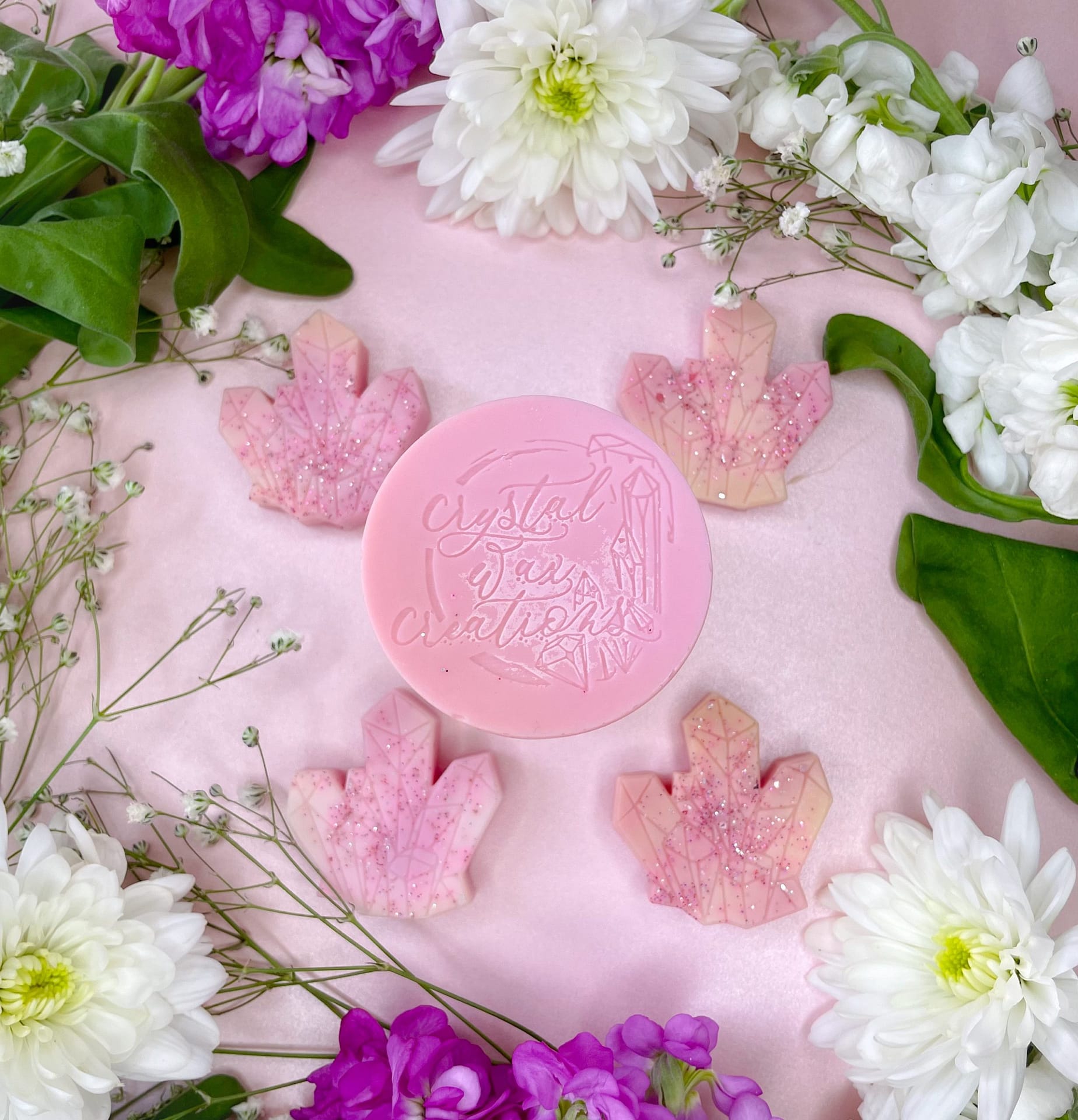 Magnolia Blossom Soy Wax Melt Crystals Crystal Wax Creations