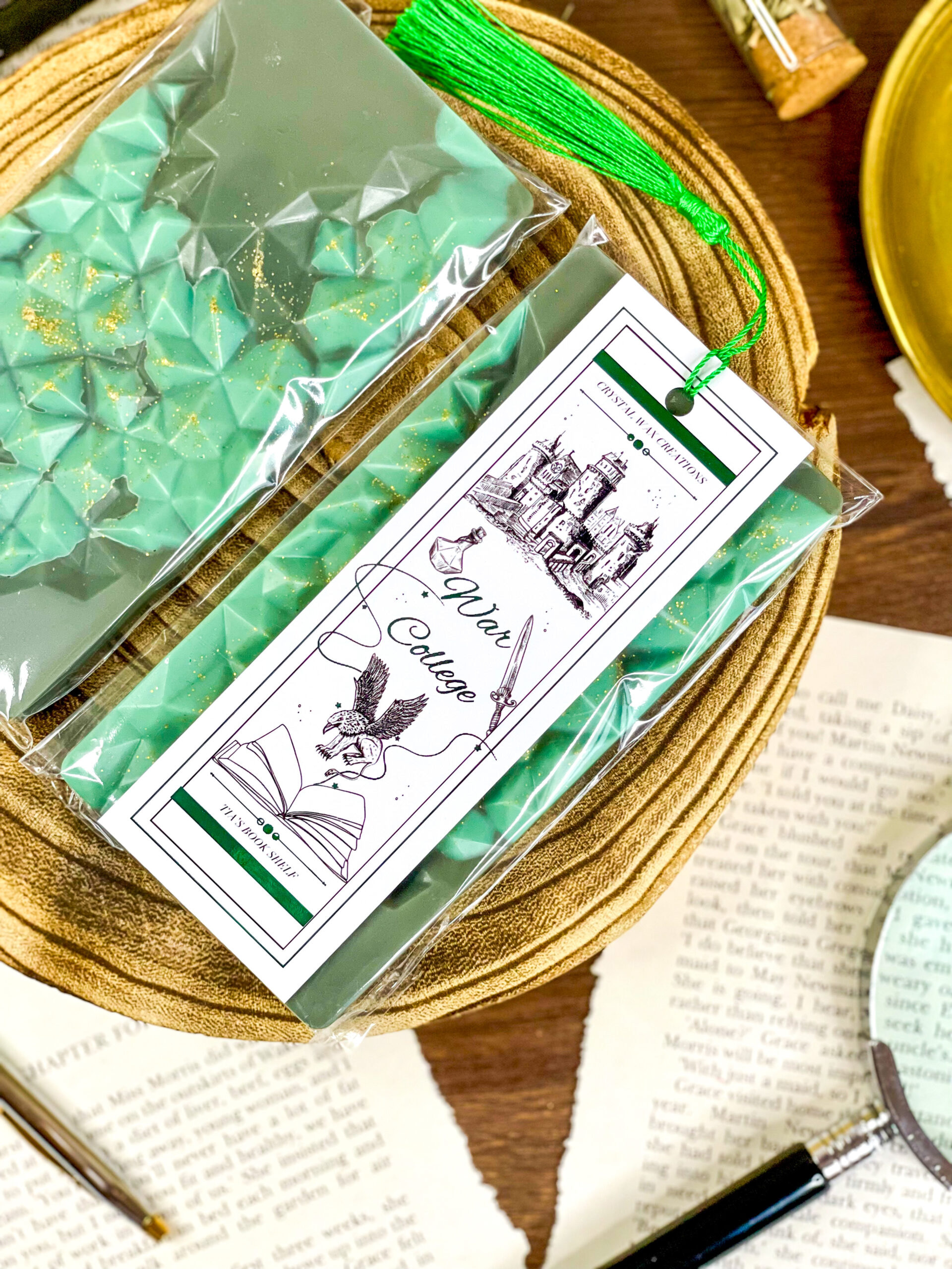 War College Soy Wax Melt Geode Bars - Image 2