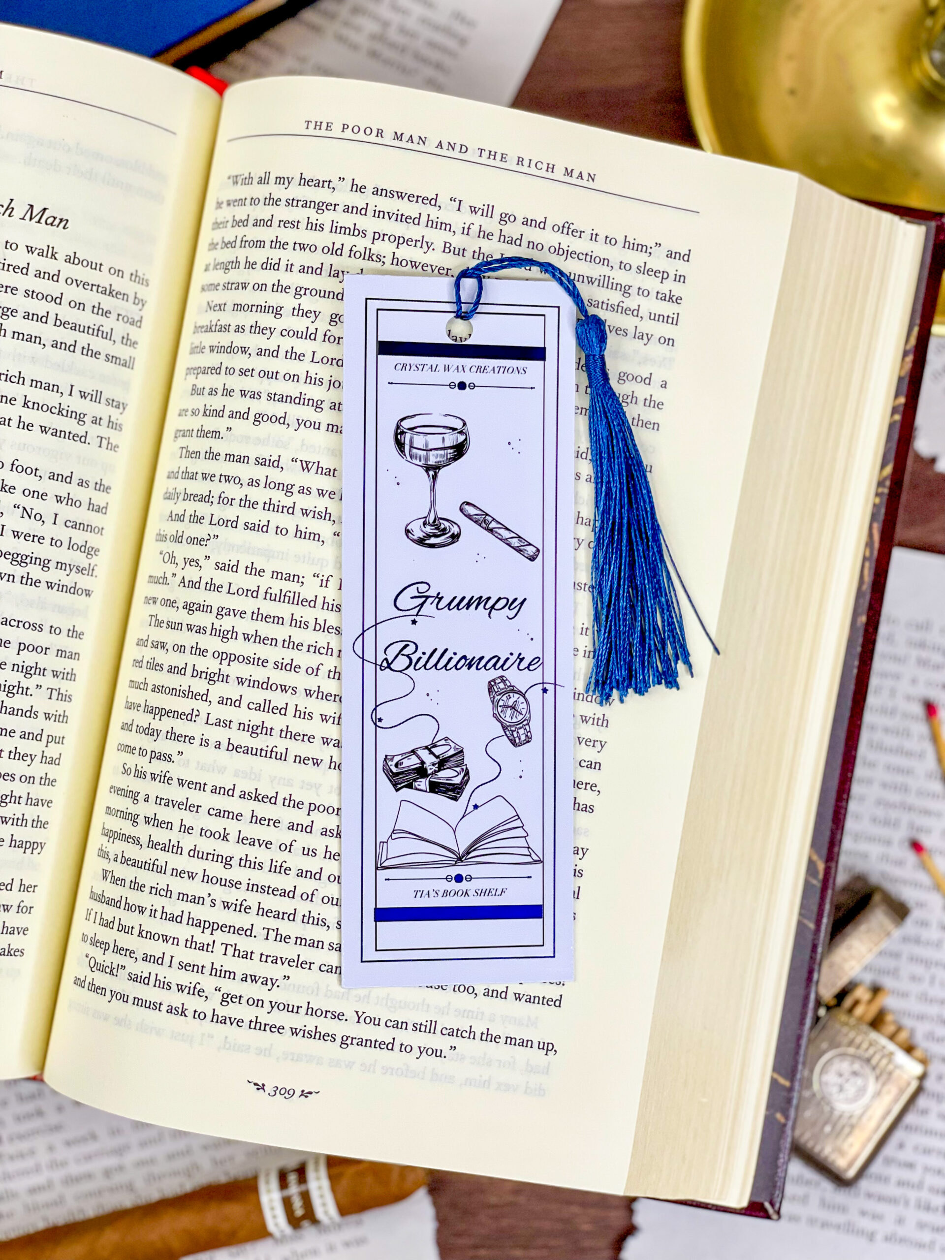 Grumpy Billionaire Soy Wax Melt Geode Bars - Image 3