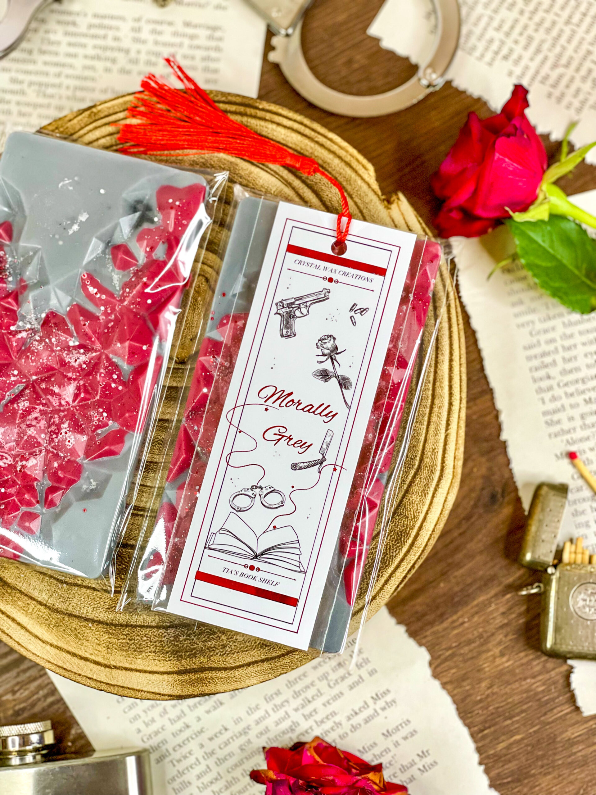 Morally Grey Soy Wax Melt Geode Bars - Image 2