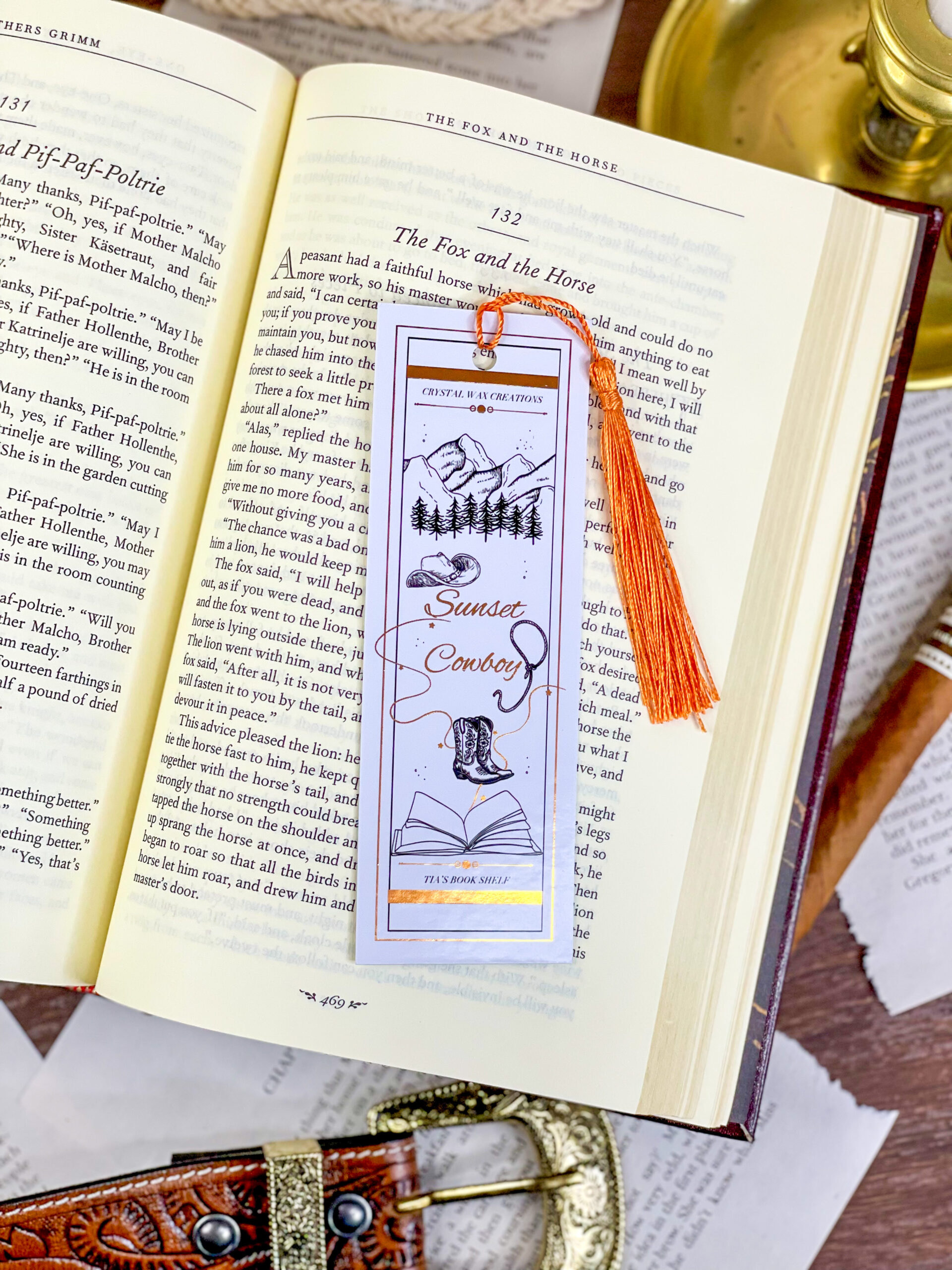 Sunset Cowboy Soy Wax Melt Geode Bars - Image 3