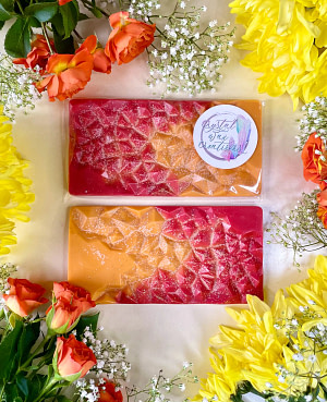 Tiger lily & Musk Soy Wax Geode Bar