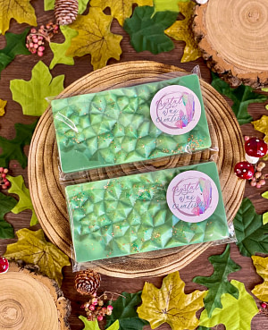 Forest Dew Soy Wax Melt Geode Bars