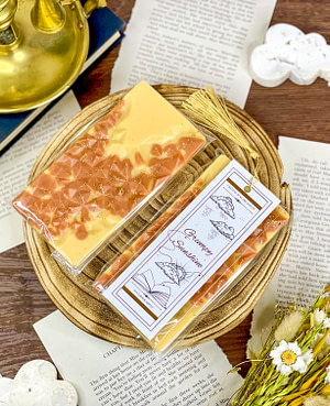 Grumpy sunshine soy wax melt & bookmark set