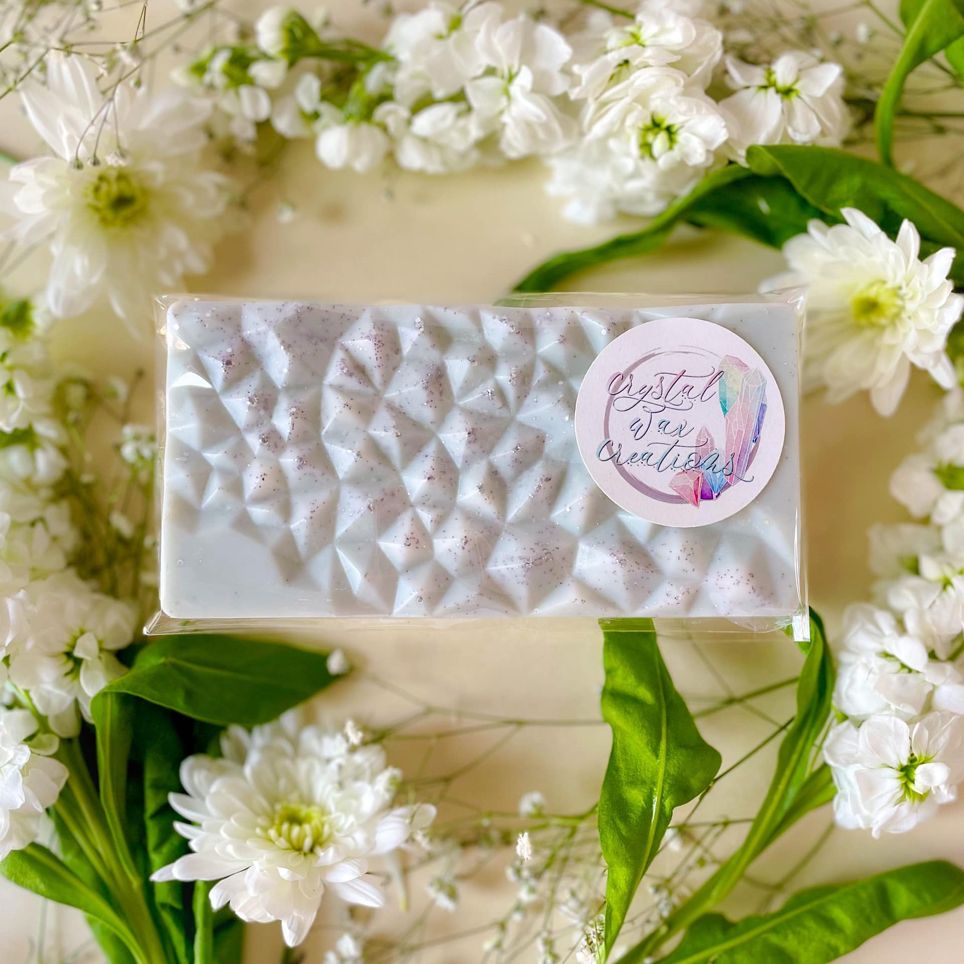 Angels Geode Bar Crystal Wax Creations