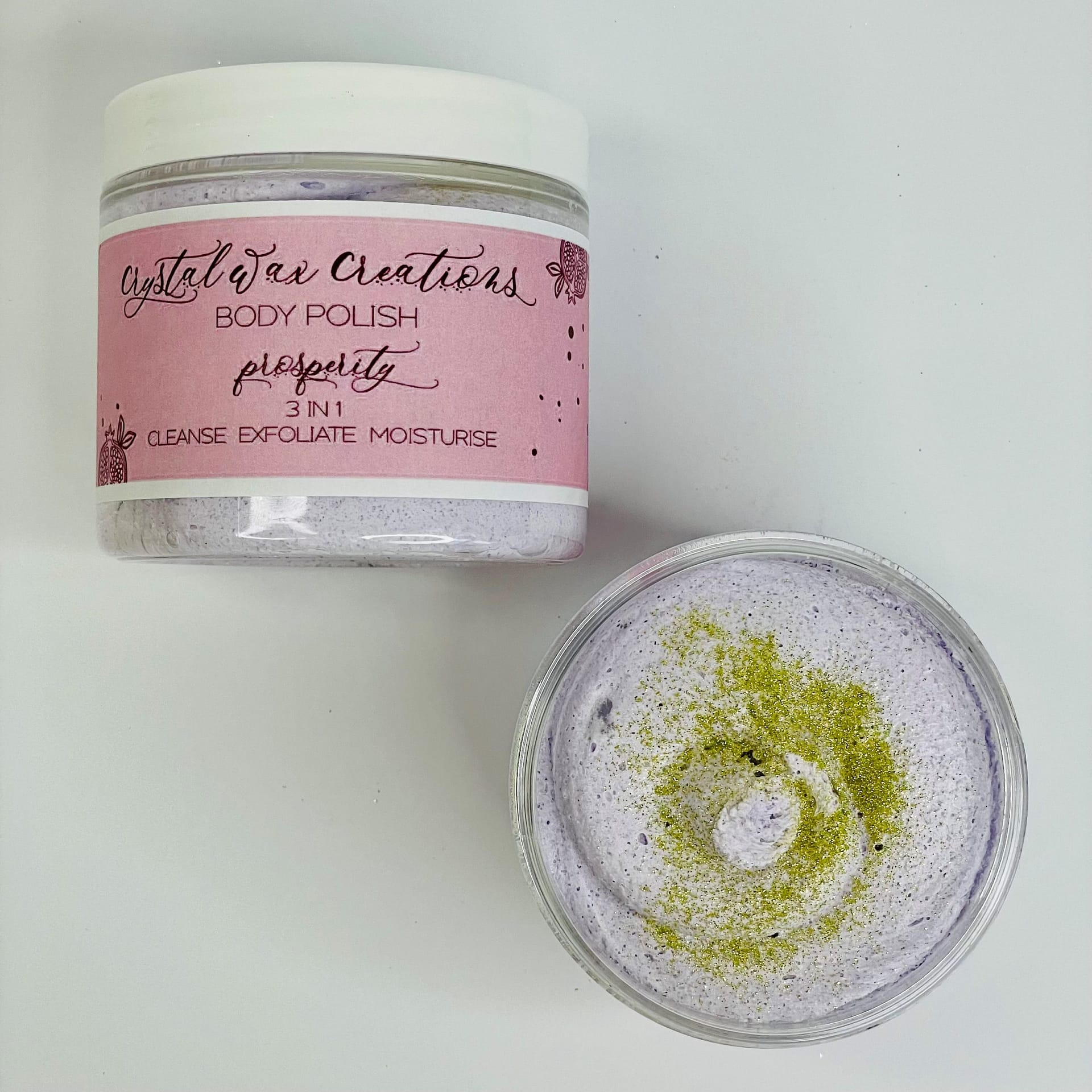 Prosperity Body Polish Crystal Wax Creations